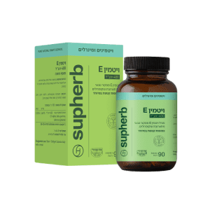 ויטמין E טבעי 400 יחב"ל