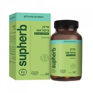 סידן ציטראט בתוספת ויטמין D