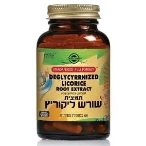 תמצית שורש ליקוריץ  תיקנית Deglycyrrhized Licorice Extract SFP