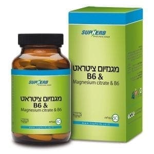 מגנזיום ציטראט וויטמין B6