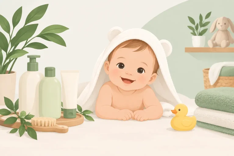 איך בוחרים מוצרי רחצה טבעיים לתינוקות